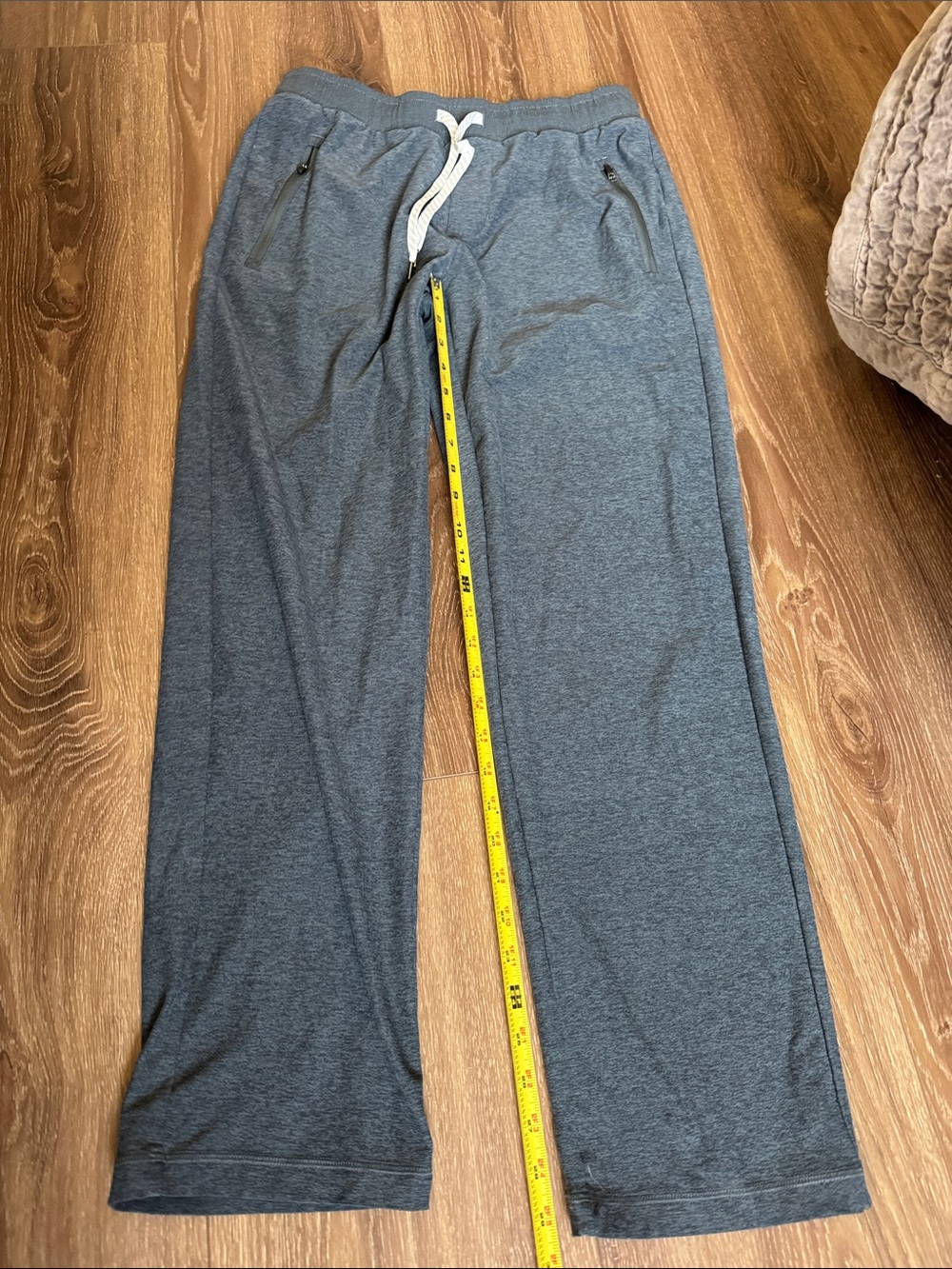 Vouri Men's Gray midnight heather size M Active Lounge Pants with 30”